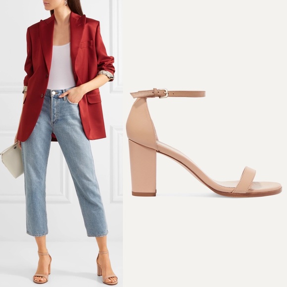 nearlynude ankle strap sandal